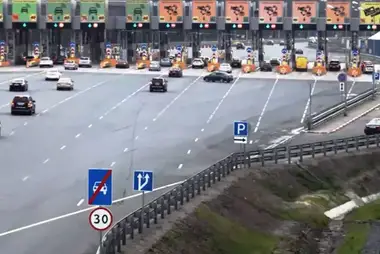 Odintsov northern bypass on PVP 6.9 km, backwards Moscow