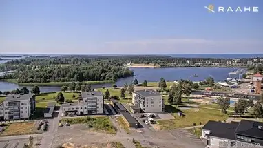 Raahe, vista da cidade, Finlândia webcam ao vivo