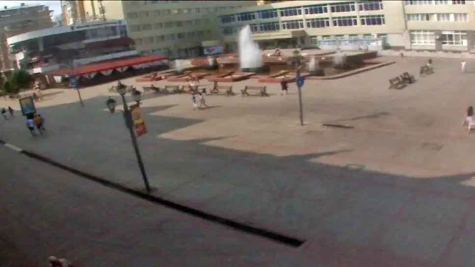 Live Webcam Intersection Radishcheva and Kirov avenues, Saratov