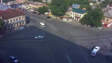 Crossroads Radishcheva and Kutyakova streets, Saratov Live Cam