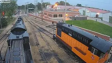 イリノイ鉄道博物館バーン 9 ウェブカメラのライブストリーム