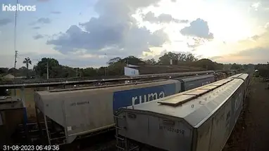 Ga xe lửa, Santa Fé do Sul phát trực tiếp qua webcam