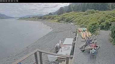 रास्पबेरी द्वीप बीच, एके लाइव वेबकैम प्रसारण