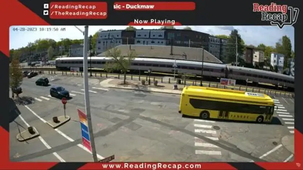 Live Webcam Reading Train Station, Massachusetts