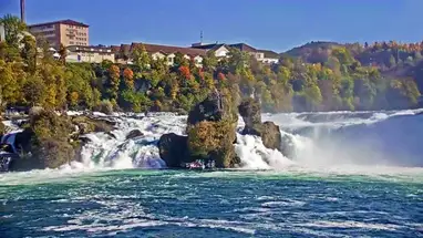 Chutes du Rhin, Neuhausen am Rheinfall webcam en direct