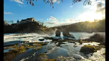 Cascate del Reno webcam dal vivo