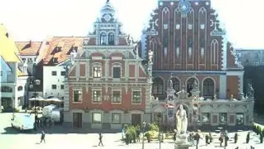 Kościół św. Jana, ulica Skarnu, Ryga kamera na żywo