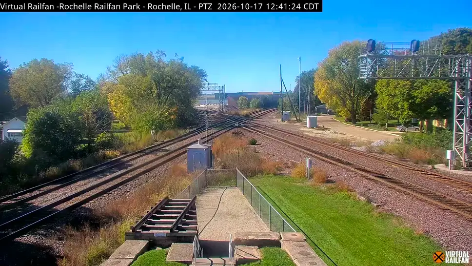 Cámara web en vivo Rochelle Railroad Park, Illinois