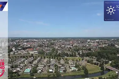 Roermond, panorama view, Netherlands