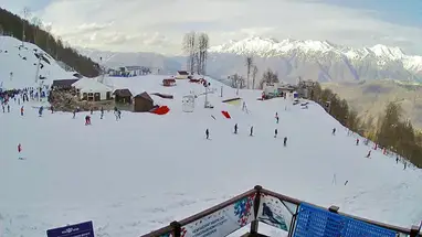 Kafkas Ekspresi, Krasnaya Polyana canlı web kamerası