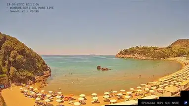Rupi Sul Mare Gaeta, Italië online-webcam