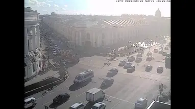 Webcam bei Sadovaya Street und Gostiny Dvor Online-Webcam