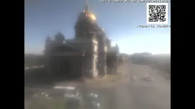 Saint Isaac's Cathedral, Russia Live Cam