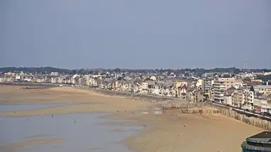 Grande Plage du Sillon, Saint-Malo canlı web kamerası