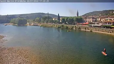 Saint-Martin-d'Ardèche webcam en direct