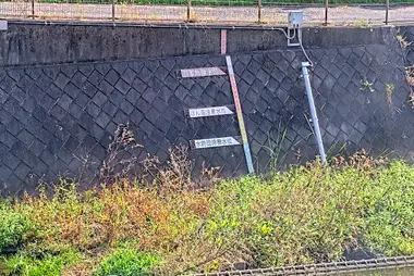 Rivière Sakai au pont Negishi, Machida