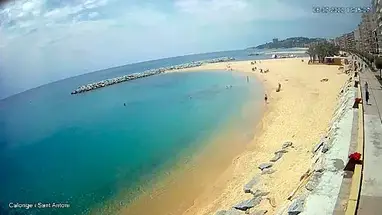 Strand van Sant Antoni de Calonge online-webcam