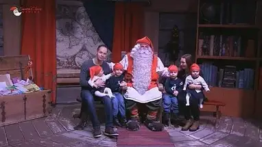 Oficina do Papai Noel webcam ao vivo