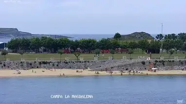 Wyspa Latorre, Santander, Hiszpania kamera na żywo