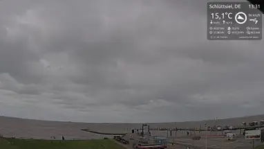 Puerto de ferries de Schlüttsiel, Schleswig-Holstein cámara web en vivo