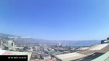 バルパライソ、シティビュー ウェブカメラのライブストリーム