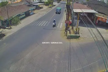Cruce de Munggi, vista este, Semanu