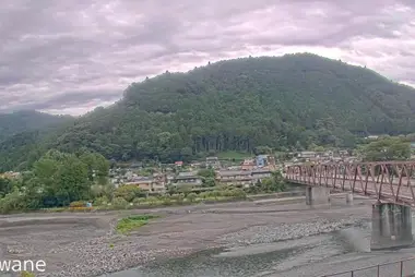 Senzu Station and Oi River
