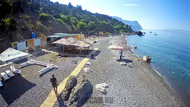Silver Beach, Balaklava, view 2 Live Cam