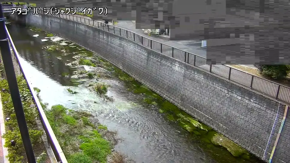 Live Webcam Shakujii River at Atago Bridge, Nerima