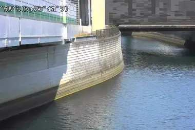 Rivière Shakujii au pont Mizota, Kita