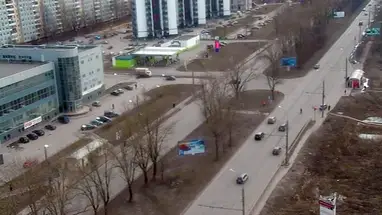 Crossroad of Big St. Petersburg and Shchusev Live Cam
