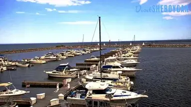 Marina de Sheboygan, Wisconsin webcam en direct