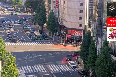 Kreuzung Shinjuku 5-chome, Tokio