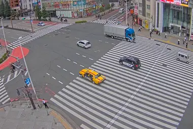 Kreuzung Shinjuku O-Guard