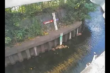 Rivière Shirako au pont Koyasu, Nerima