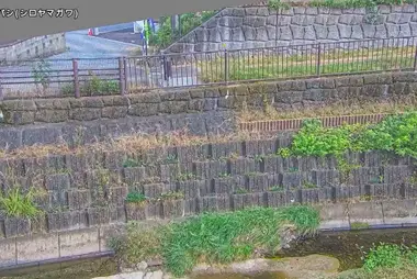 Shiroyama River at Inari Bridge, Hachioji