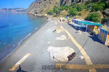 Silver Beach Webcam (view towards Balaklava)