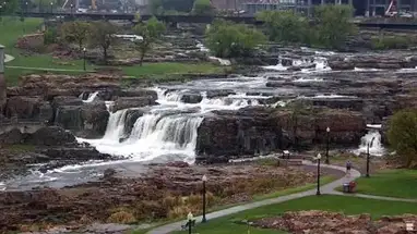 苏福尔斯瀑布公园,南达科他州 在线网络摄像头
