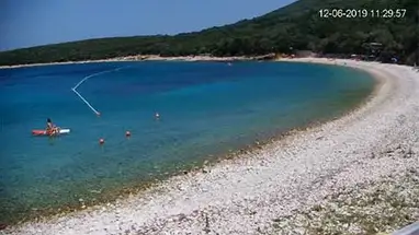 Slatina Beach, Martinšćica Live Cam