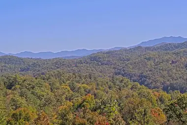 Widok na Smoky Mountains, Sevierville