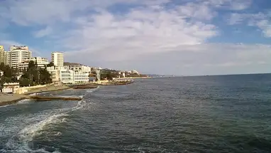 Веб-камера «Солнечный» пляж, Сочи. в реальном времени