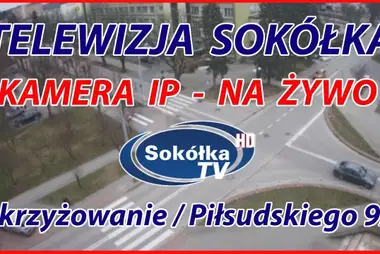 Webcam at the crossroads in Sokolka