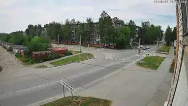 ソリカムスク市街の眺め、ペルミ地方 ウェブカメラのライブストリーム