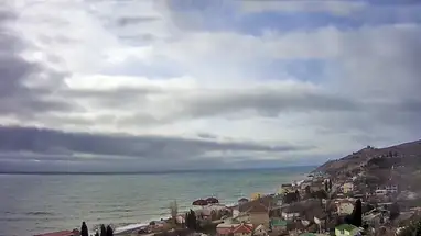 Uitzicht op zee, Solnechnogorskoe online-webcam