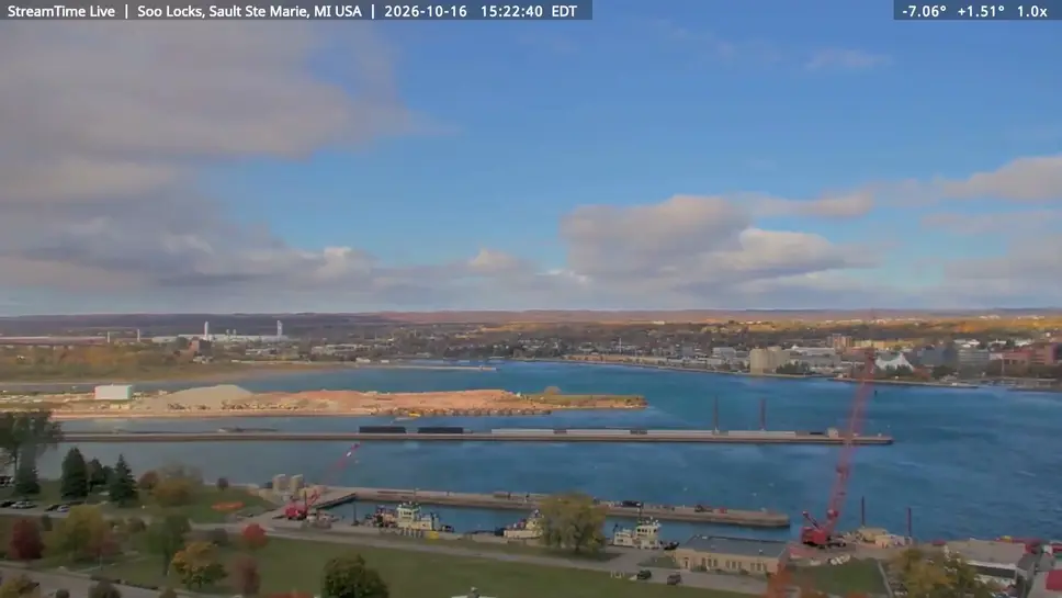 Webcam livestream Soo Locks, Sault Sainte Marie