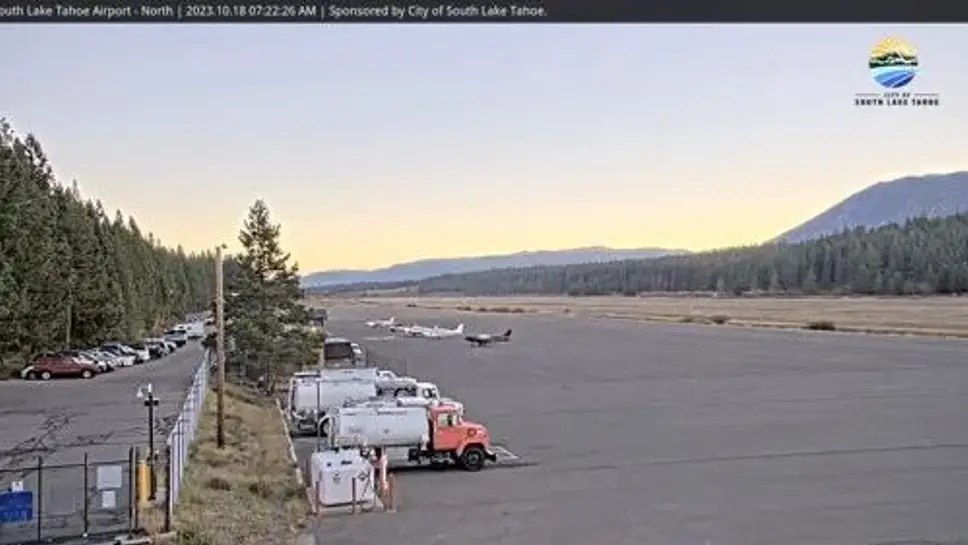 Live cam South Lake Tahoe Airport, California