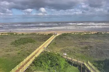Vlonderpad door de duinen, South Padre Island