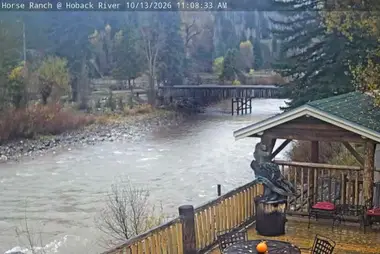 Spotted Horse Ranch, río Hoback