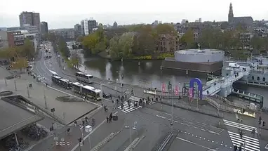 Stationsweg Groningen Live, NL online-webcam