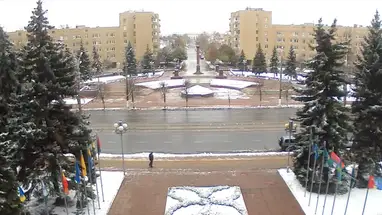 Stele „Stadt des militärischen Ruhms“, Twer Online-Webcam